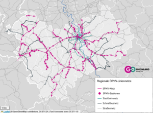 Neuer Mobilitätsatlas von go.Rheinland bündelt Datenschatz rund um die Mobilität in der Region